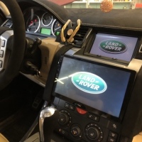 Замена магнитолы и установка андроида Range Rover Sport в Спб